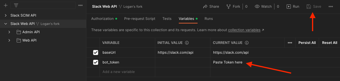 Getting started with Slack APIs & Postman